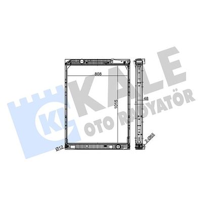 Su Radyatörü  KALE 349555
