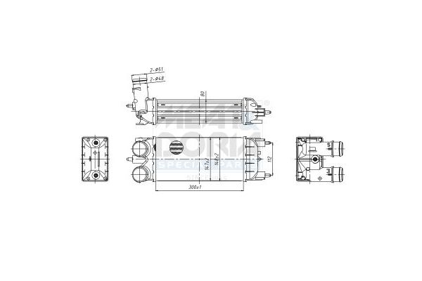 Turbo Radyatörü  MGA 87136