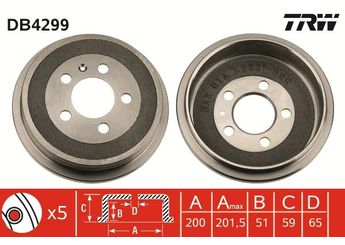 Kampana Arka Sağ veya Sol HASEFE EFE100  6Q0609617 6Q0 609 617 600609617 600 609 617 6QD609617 6QD 609 617 6QE609617 6QE 609 617