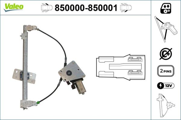 Cam Krikosu Ön Sol VALEO 850000