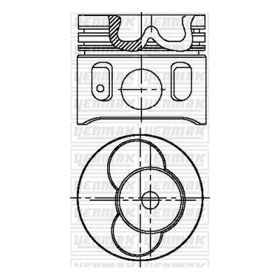 Piston (81.00MM-STD)  NÜRAL 8772197STD000G