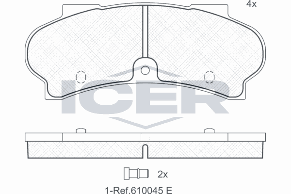 Fren Disk Balata Ön WONGA 27965