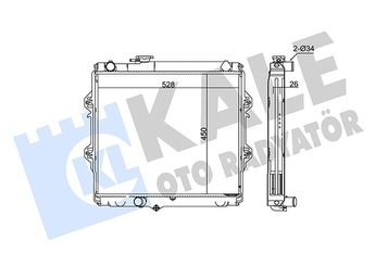 Su Radyatörü  KALE 371800  21460AX00021460AX200 21460AX000 21460AX200 164005B590 16400-5B590 164005B600 16400-5B600 164005B820