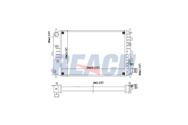 Su Radyatörü  ORİS 811-4811