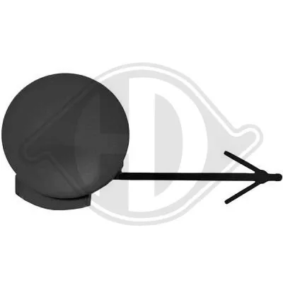 Tampon Çeki Demir Kapağı Arka Opel Corsa D (2006->)  AKD OP153114