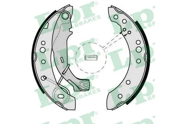 Fren Pabuçlu Balata Arka LPR 08150