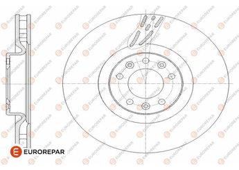 Fren Disk Ayna Ön Sağ ve Sol EUROREPAR 1642761480  1642761480 9804605780