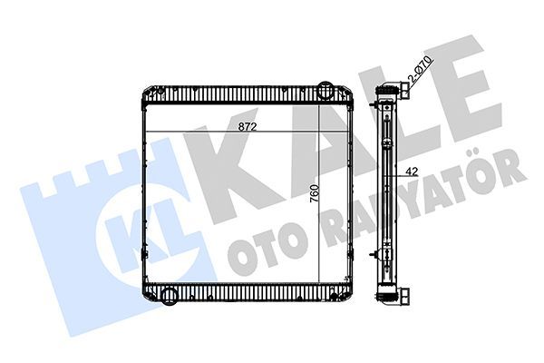 Su Radyatörü  KALE 197600