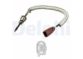 Egzoz Sıcaklık Sensörü  DELPHI TS30145  59906088M 059906088M