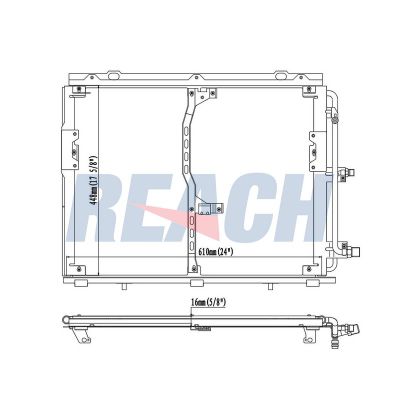 Klima Radyatörü  Mercedes S -Serisi Sedan (BM 140)(10.1990->)  BEHR AC 194 000S