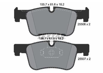 Fren Disk Balata Ön TEXTAR 2550601  34116850568 34116874331 34118855002 8855002 34112468431 6884243 34106884243 6874331 6850568 2468431
