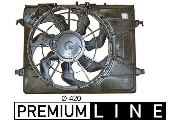 Radyatör Fan ve Motoru  Hyundai i30 (FD)(06.2007->)  MAHLE CFF 265 000P