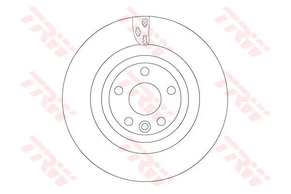 Fren Disk Ayna Arka Sağ ve Sol Jaguar F-Pace (09.2015->)  TRW DF6706S