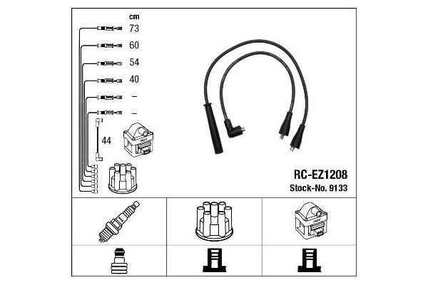 Buji Kablosu  NGK 9133