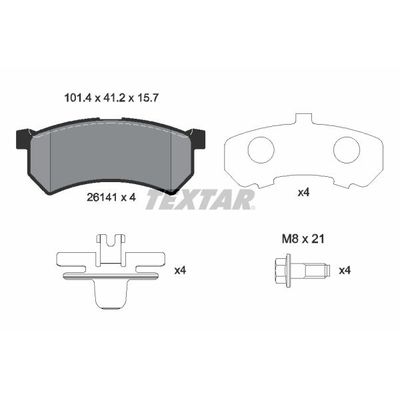 Fren Disk Balata Ön OTOZONE FDO1040-R