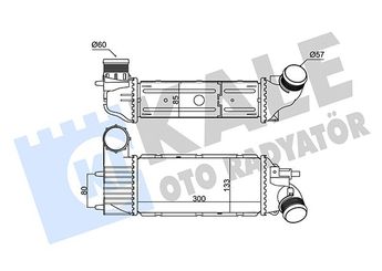 Turbo Radyatörü  KALE 352285  384J8 E256092 0384J8