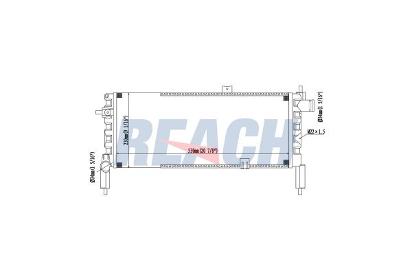 Su Radyatörü  RADISEN RR 63287