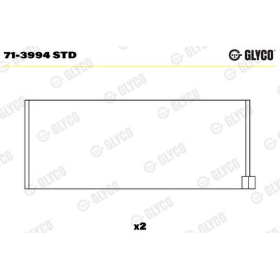 Kol Yatak (0.30)  Fiat Stilo (192) Multi Wagon (2003->)  ŞAHİN KL4291023TP030