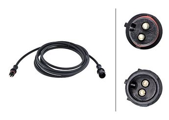 Abs Sensörü Arka Sağ veya Sol HELLA 6PU 230 048-531  1505059 7028007 63169 163625 505811094 5811094 58110940 341982 1110877 104000106 502664408 502815701 N2955010109 AIF0840 5021170143 1738452 51276 SO51276 T2004493 34254 10522033