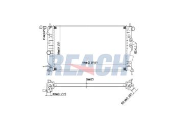 Su Radyatörü  ORİS 736-4811  1300185 52479098 52479099