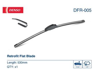 Silecek Süpürgesi Ön Muz Tip 530 mm - 21 inç DENSO DFR-005  3A1955425 MZ690431