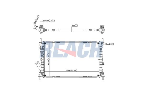 Su Radyatörü  MAHER 10483