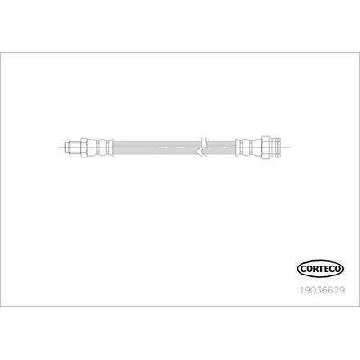 Fren Hortumu Arka Sağ veya Sol FROW 160.1112.006