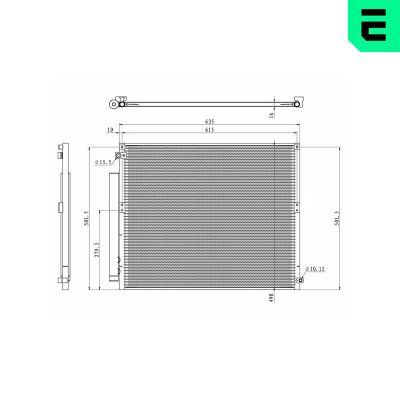 Klima Radyatörü  Toyota Land Cruiser (J12)(2003->)  ERA 667465