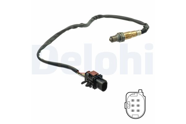 Oksijen (Lambda) Sensörü  Ford Kuga (CBS)(2013->)  DELPHI ES21171-12B1