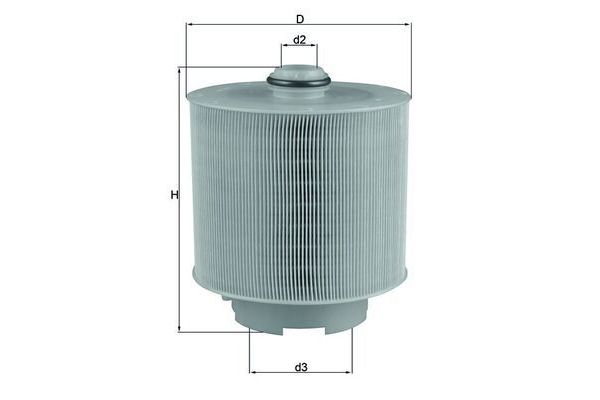Hava Filtresi  Audi A6 Sedan (4F2)(03.2004->)  MAHLE LX 1006/2D