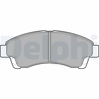 Fren Disk Balata Ön Mazda B-Serie 4x4 CAB Plus (UF)(12.1996->)  DELPHI LP1937