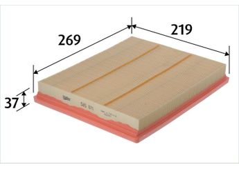 Hava Filtresi  VALEO 585871  7602643 13717602643 13 71 7 602 643 7 602 643