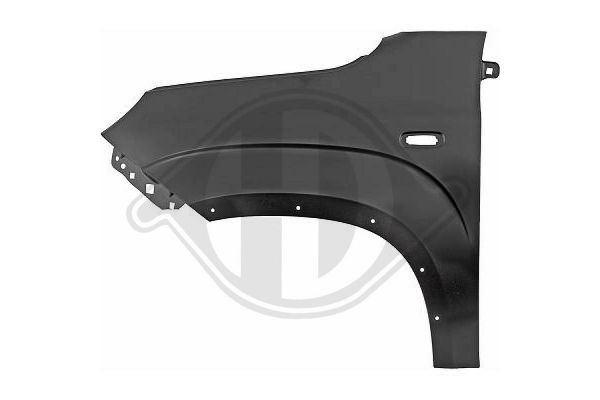 Çamurluk Ön Sağ Fiat Panda (319)(2012->)  EUROBUMP FIA08PN014