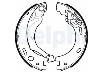 Fren Pabuçlu Balata Arka DELPHI LS1997  SFS500012 LR021877 LR025151 LR031947 SFS500010 SFS500011