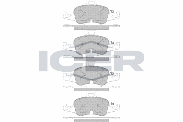 Fren Disk Balata Ön Audi TT Coupe (FV3)(10.2014->)  OTOZONE FDO7065-R