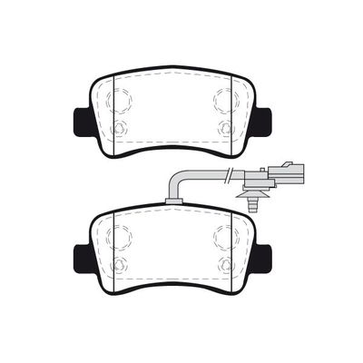 Fren Disk Balata Arka Renault Master III Kamyonet / Şasi - Çift Kabin (06.2010->)  MOTRIO 8550503415