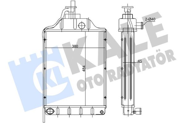Su Radyatörü  RADISEN RR 62250