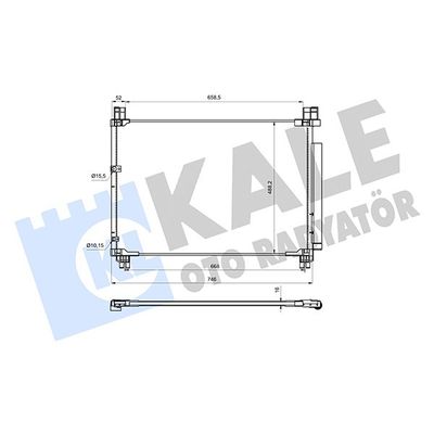 Klima Radyatörü  KALE 361380