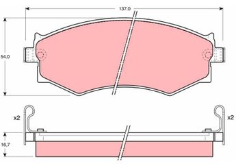 Fren Disk Balata Ön TRW GDB1008  4106065E91 4106078J90 410600E591 41060-65E91 41060-78J90 41060-0E591 4106032R91 41060-32R91 4106032R93 41060-32R93 4106032R94 41060-32R94 410603J190 41060-3J190 4106044F92 41060-44F92 410604Z090 41060-4Z090 4106068190 41060-68190 410606J090 41060-6J090 4106080N90 41060-80N90 4106084L91 41060-84L91 410608M190 41060-8M190 AY040NS075 AY040-NS075 D106M65E91 D106M-65E91 D106M80N90 D106M-80N90 410606J025C157