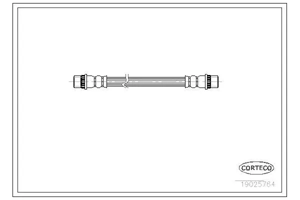 Fren Hortumu Arka Sağ veya Sol Peugeot Partner (S1)(07.1996->12.2003)  WONGA 00326