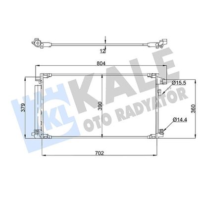 Klima Radyatörü  Toyota Corolla Sedan / HB (E21)(2019->)  MAHER 30135