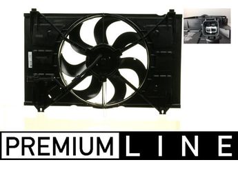Radyatör Fan ve Motoru  MAHLE CFF 252 000P  253801G000