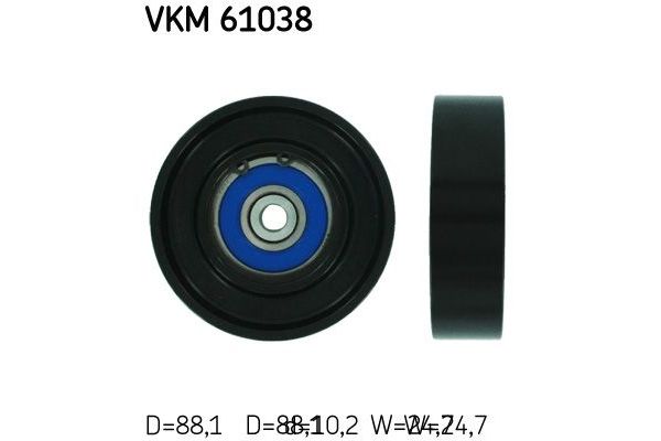 Vantilatör Kayış Gergi Rulmanı  SKF VKM 61038