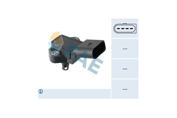 MAP Sensörü  VOLKSWAGEN ORJINAL 03P906081