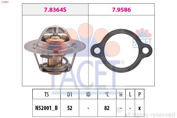 Termostat  WAHLER 410228.82D