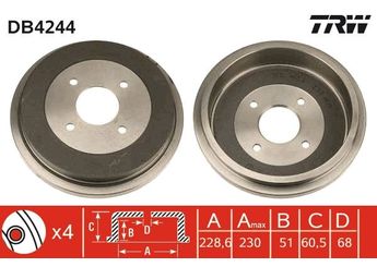 Kampana Arka Sağ veya Sol WAGENBURG 35055003  432062F010 43206-2F010