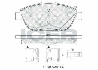 Fren Disk Balata Ön PSA ORJINAL 1696257880  1696257880 1607083180 16 070 831 80 1611140580 16 111 405 80 425431 1617293780 16 172 937 80 1647863580 16 478 635 80 3649095 36 49 095 1629038380 16 290 383 80 8660003505 86 60 003 505 8660004552 86 60 004 552 3 649 095