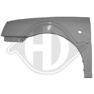 Çamurluk Ön Sol Kia Rio (BC)(2000->)  VORTEX V1805070