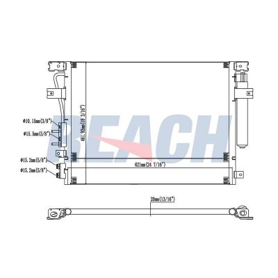 Klima Radyatörü  NRF 35966