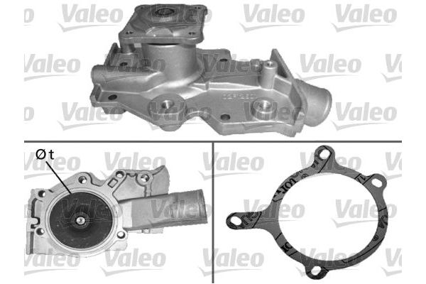 Devirdaim Su Pompası  Ford Mondeo 4/5 Kapı (GD)(1997->)  VALEO 506283